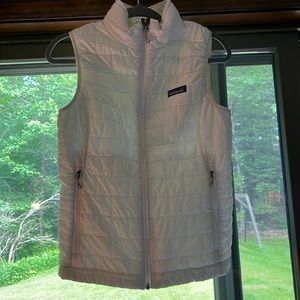 Patagonia Thin White Puff Vest